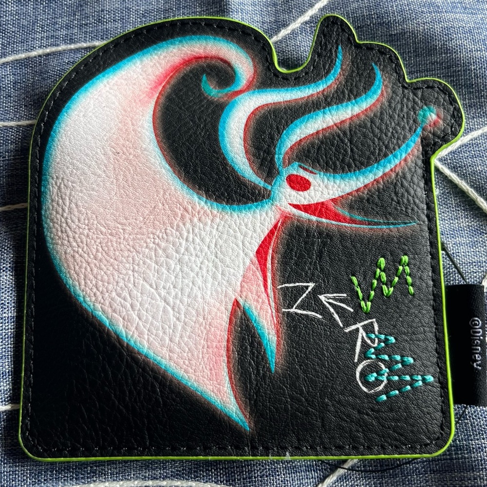 NBC Loungefly Zero Wallet / Cardholder The Nightmare Before Christmas Disney